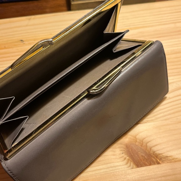 Royce W.Germany Genuine leather wallet long trifold with snap close coin holder - Picture 4 of 8